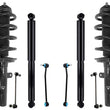 Front Complete Spring Struts Rear Shocks & Links For Ford Transit 150 2015-2020