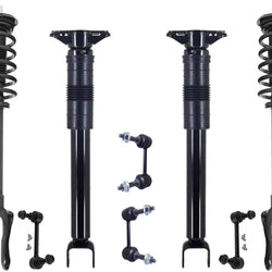 Front Complete Struts & Rear Complete Shocks & Links For Dodge Durango 11-2015