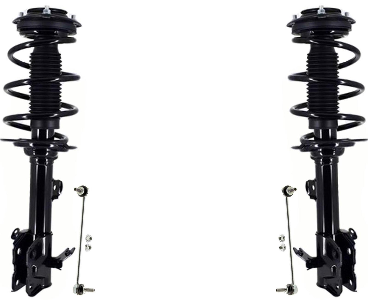 Front Complete Struts Coil Spring & Sway Bar Links For Subaru Outback 2020-2022