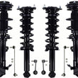 Front & Rear Struts Assembly W/ Coil Spring & Links For Subaru Outback 20-23
