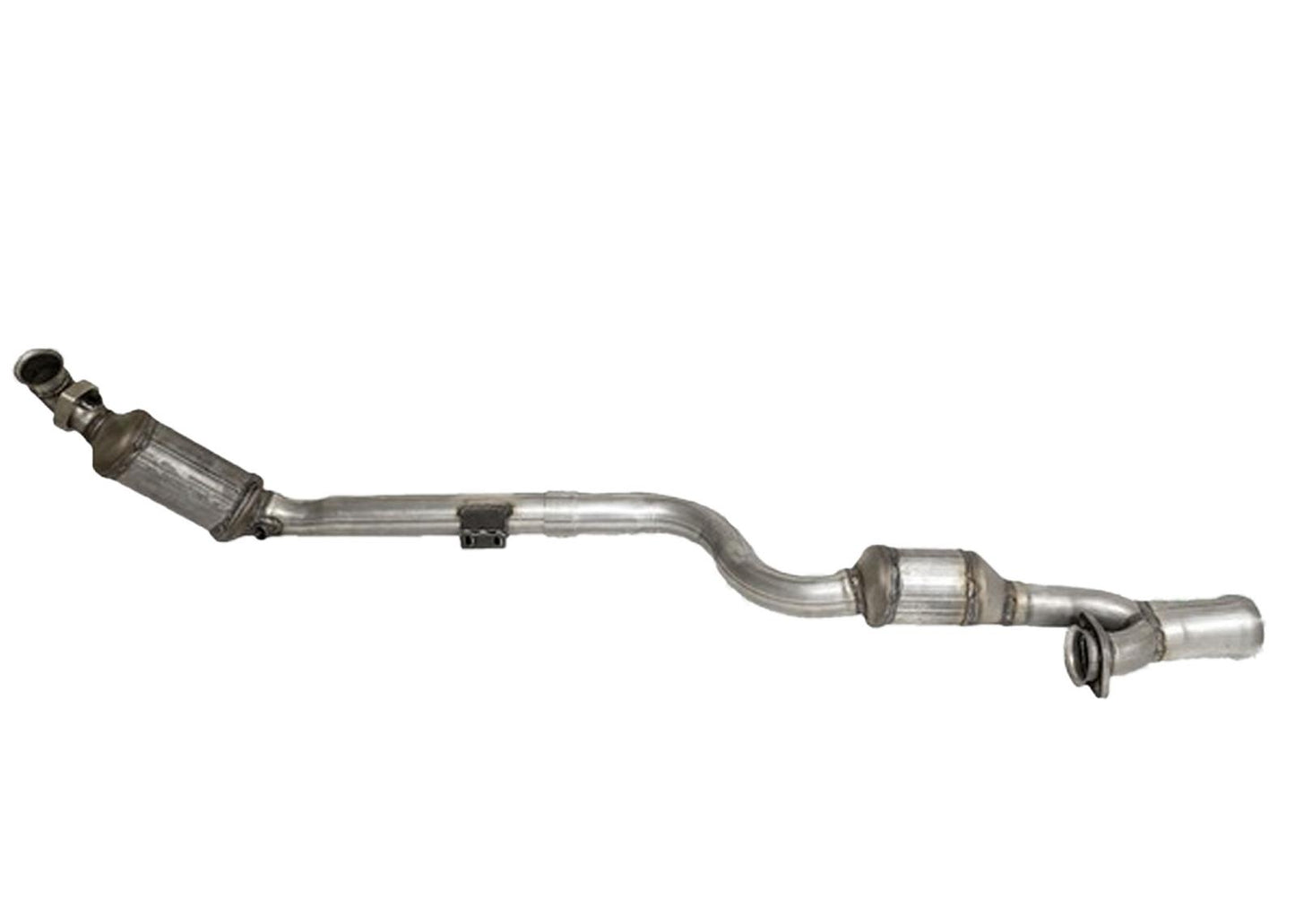P/S Engine Pipe W Dual Catalytic Converter Fits For Mercedes Benz CLK55AMG 05-06