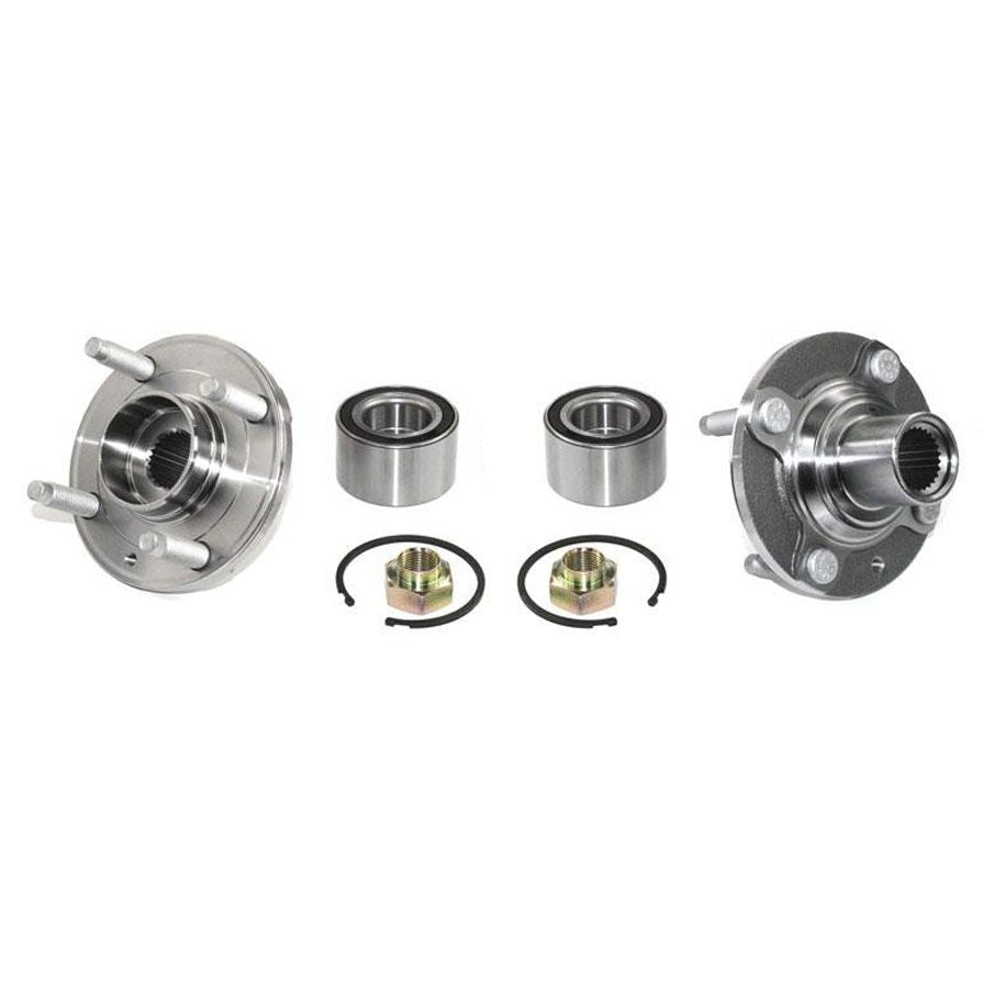 Kits de cojinetes y cubo de rueda delantera izquierda y derecha para Chevrolet Aveo 2004-2011