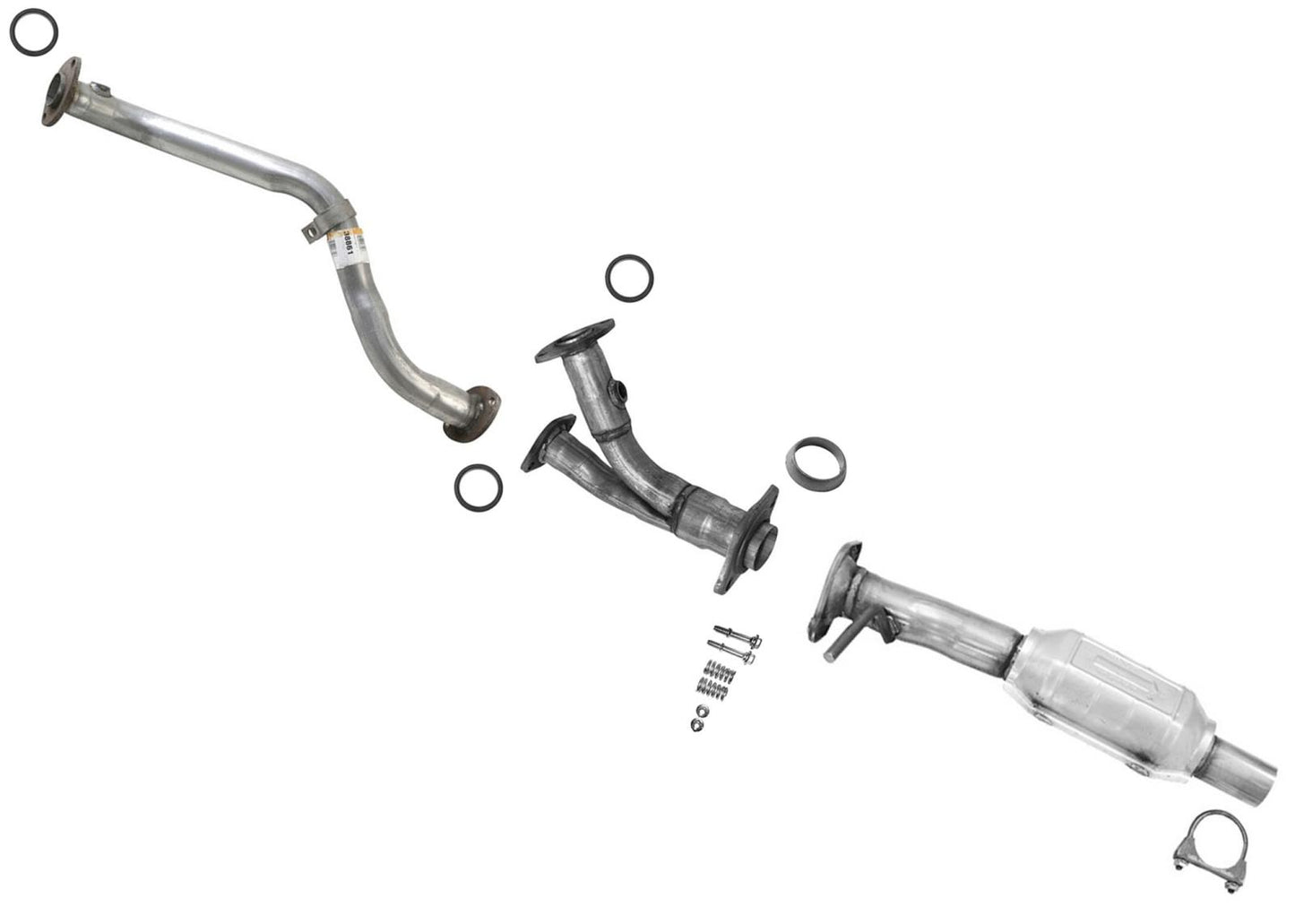 Engine Pipe + Engine Y Pipe for Lexus RX330 2004 2005 2006 17410-0A140 0A040