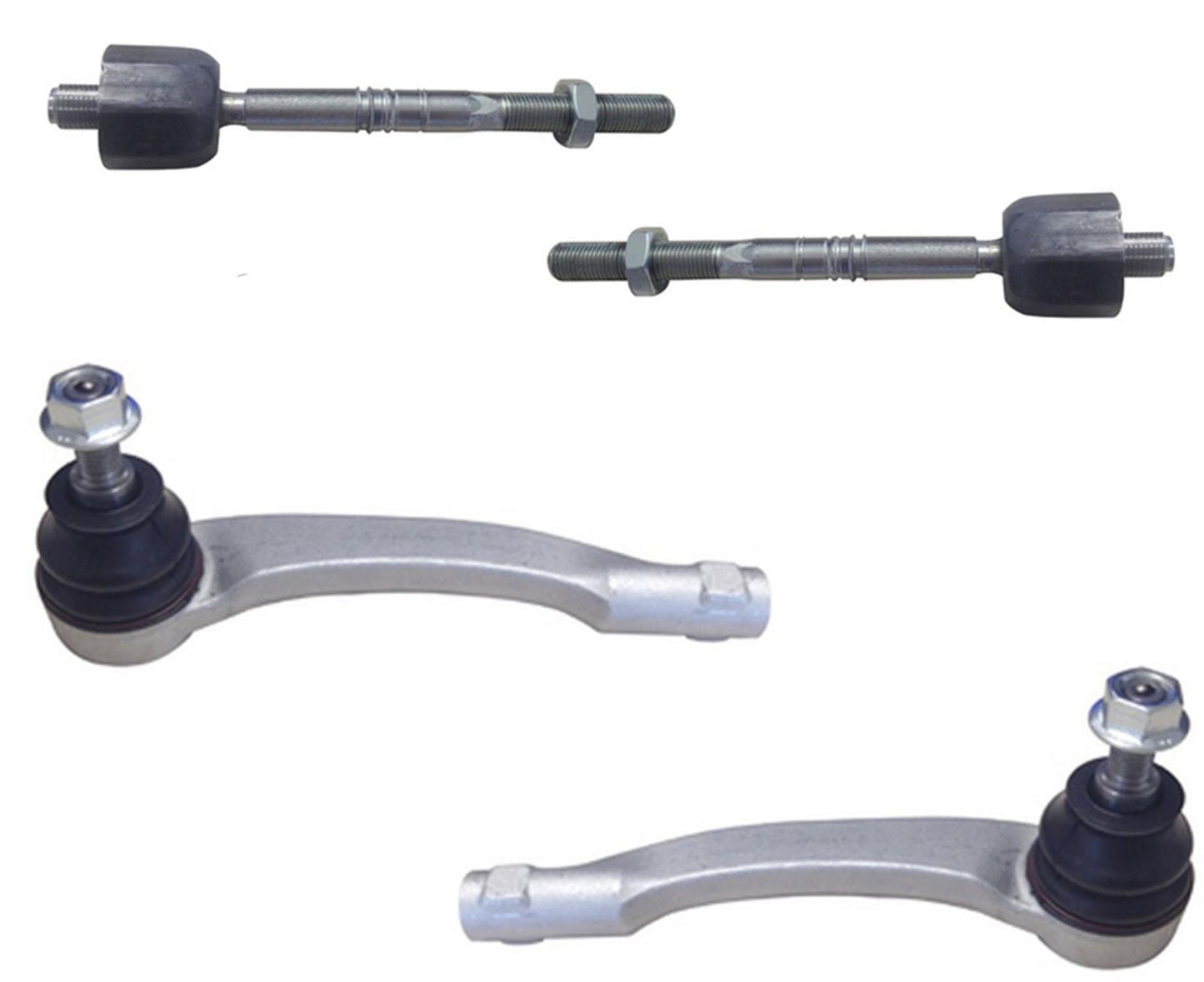 Front Left & Right Inner and Outer Tie Rods For Porsche Panamera 2010-2016