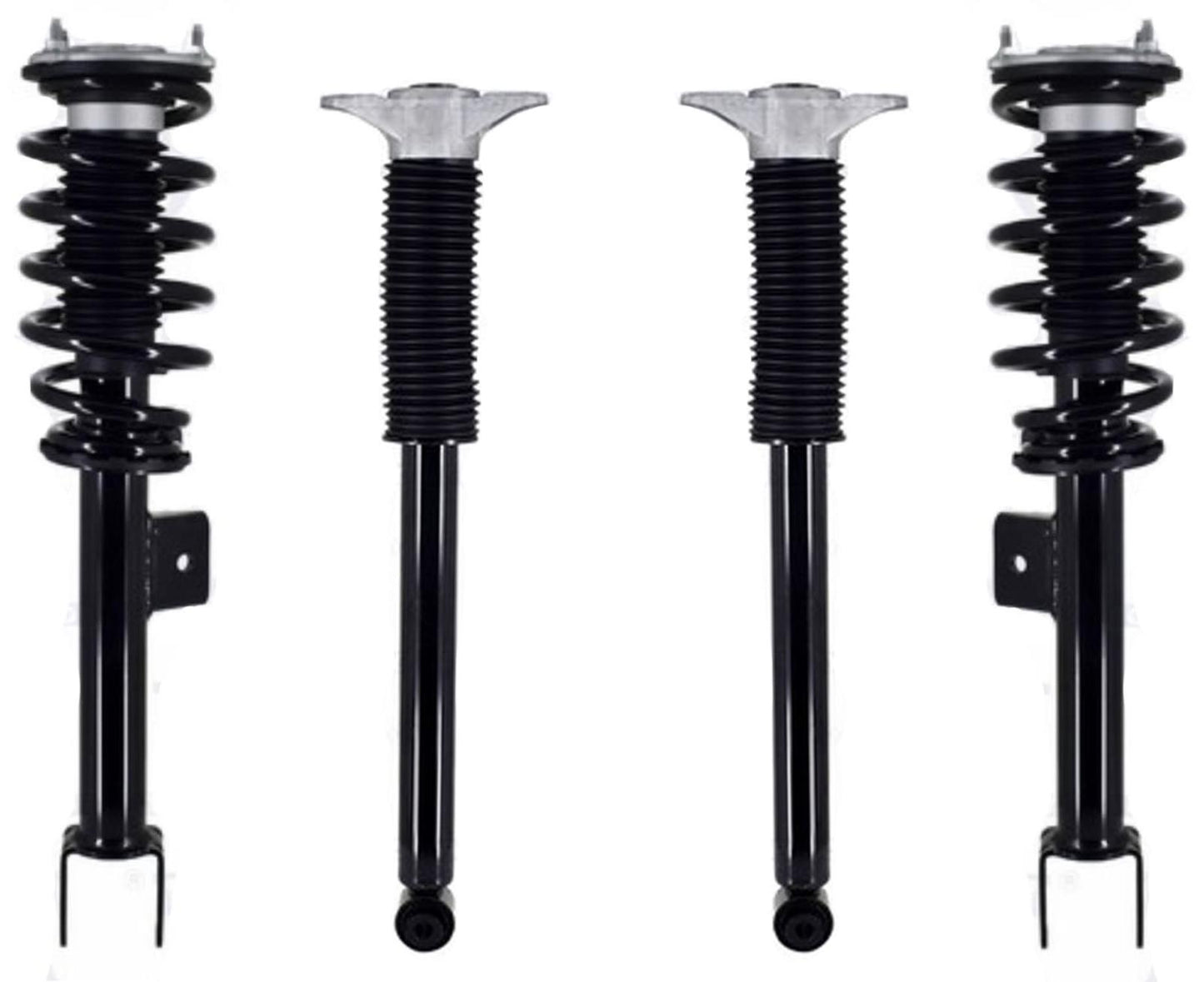 Front Struts W/ Coil Spring & Rear Shocks For Tesla 3 Rear Wheel Drive 17-2021