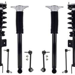 Front Struts Coil Spring Rear Shocks & Links For Tesla 3 Rear Wheel Drive 17-21