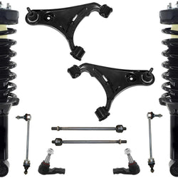 Front Struts Upper Control Arms Tie Rods & Links For Land Rover LR4 2010-2016