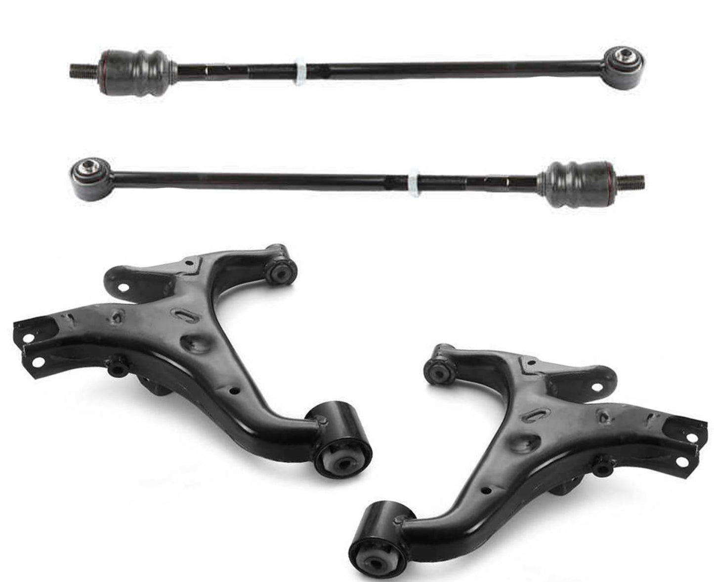 Rear Lower Control Arms & Lateral Arms W/ Ball Joints For Land Rover LR4 10-16