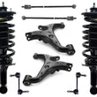 Rear Complete Struts Lower Arms Lateral Arms & Links For Land Rover LR4 10-2016