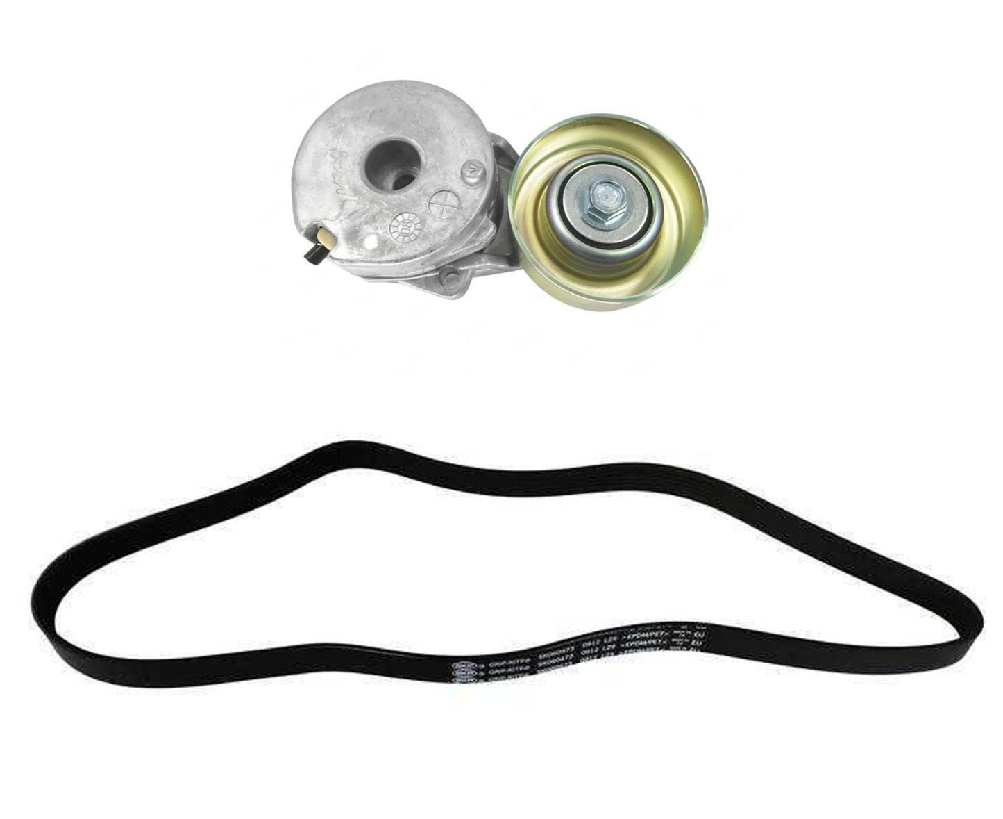 Engine Belt & Belt Tensioner For Nissan Versa 1.8L 2007-2012 - Cube 1.8L 09-14