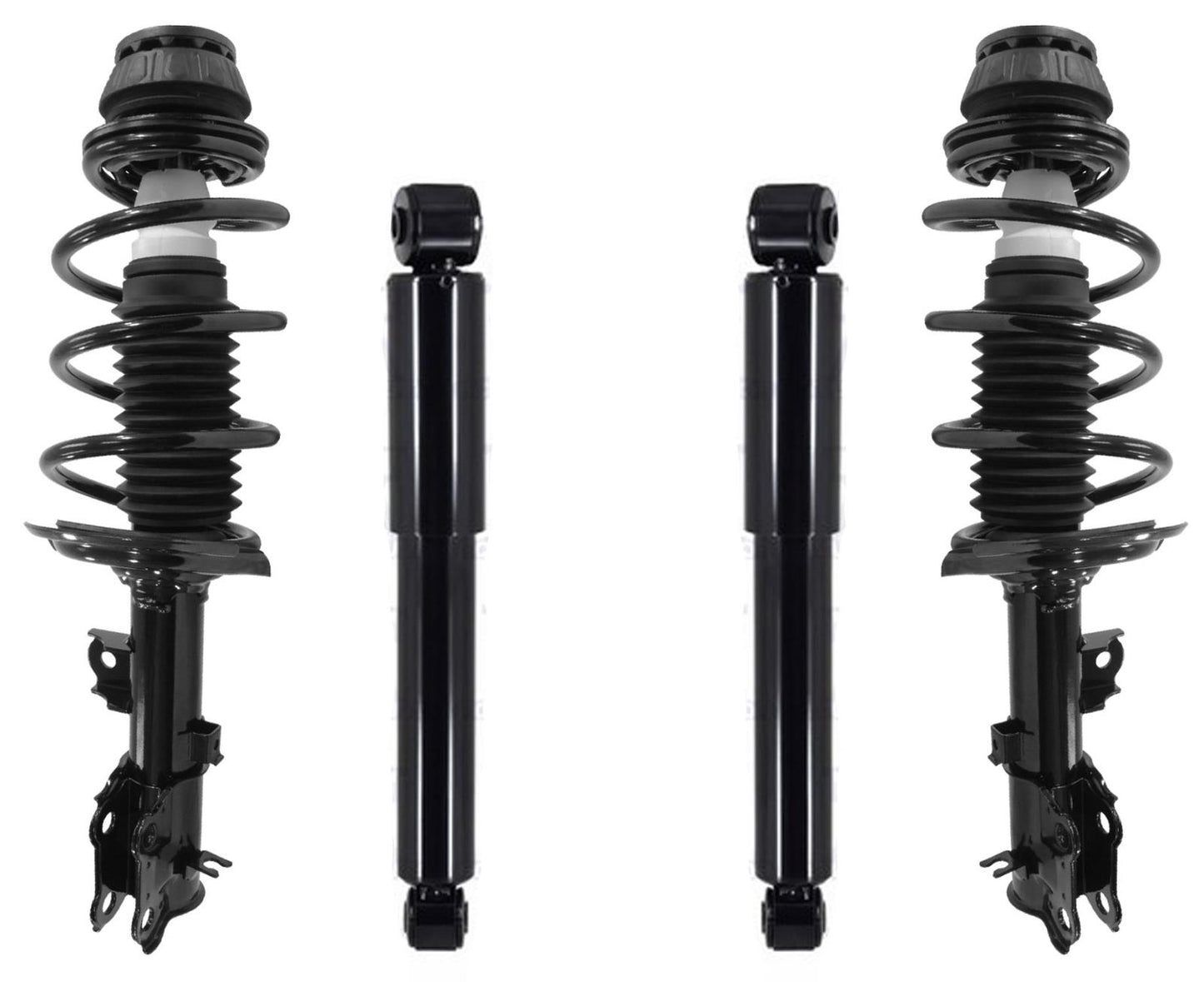 Front Complete Struts & Rear Shocks Absorber For Kia Rio 2012 2013 2014 15 2017