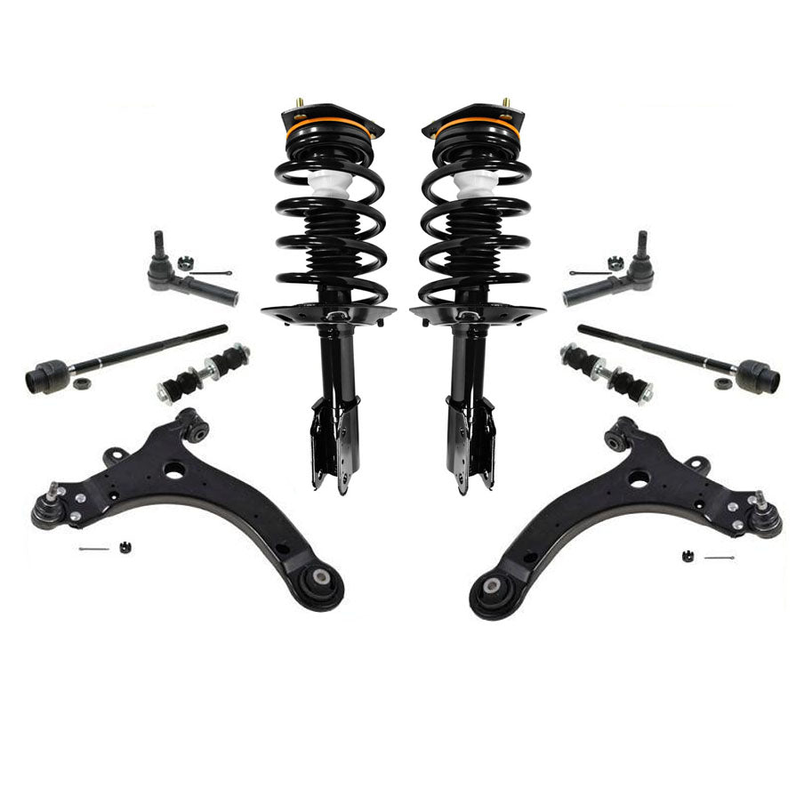 Front Struts Chssis Kit For Chevrolet 06-13 Impala 16" 17" Rim No Police No Taxi