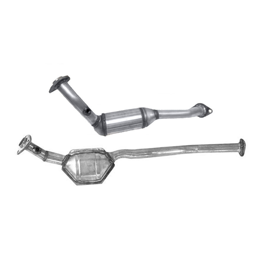 Rear Under SUV Catalytic Converters for Nissan X-Terra 3.3L 2000-2004