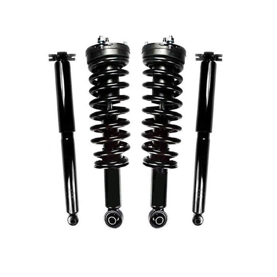 Front Struts Rear Shocks 2004-2008 for GMC Colorado Rear Wheel Drive 17 18 RIMS