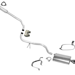 Resonator Rear Muffler Exhaust System for Chevrolet Cavalier 1999 2000 2001 2005