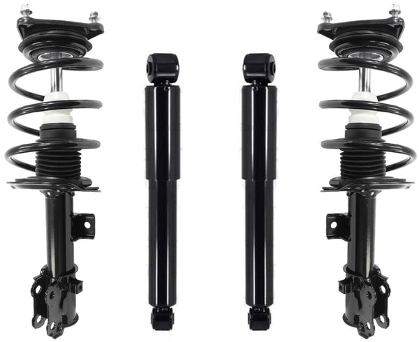 Front Complete Struts & Rear Shocks Absorber For Kia Forte & Forte5 2014-2018