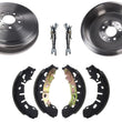 Premium Rear Brake Drum and Brake Shoe Service Kit For Ram ProMaster City 14-22