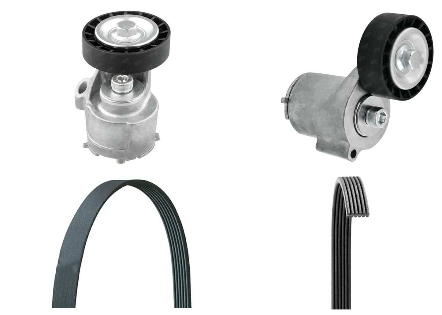 Alternator A/C Main Tensioner Assembly's Belts for Volkswagen Jetta 2.5L 05-14