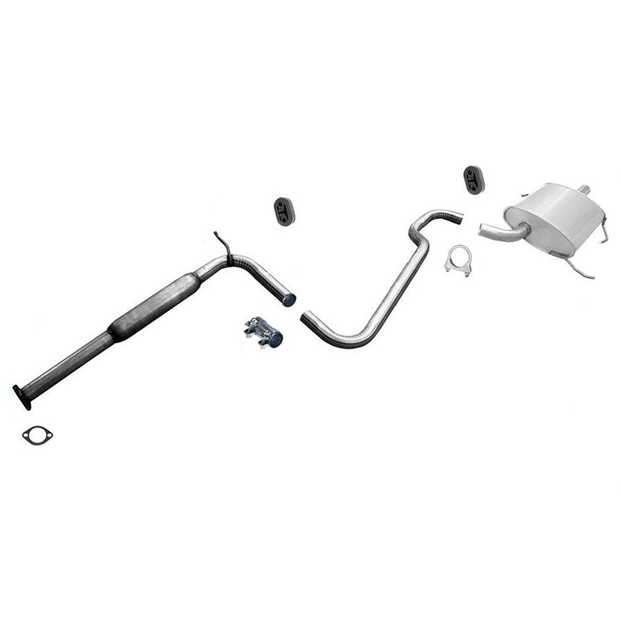 Muffler Pipe Exhaust System for Nissan 2001 Altima Made in USA Clamps Gaskets