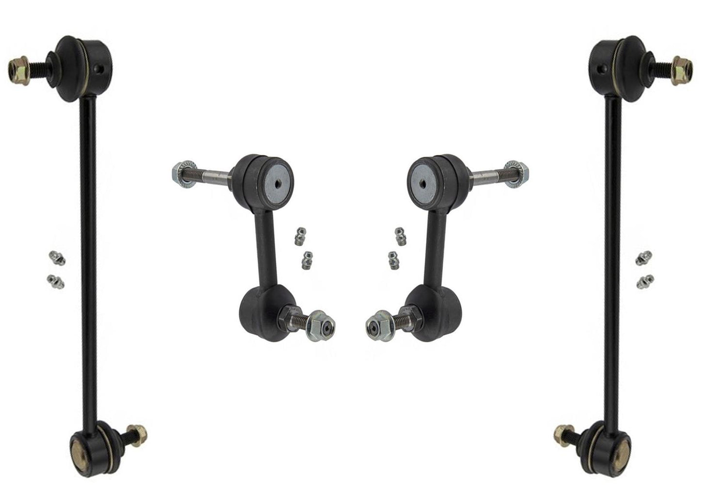 Front + Rear Suspension Sway Bar Stabilizer Links Set for Ford Escape 09-12