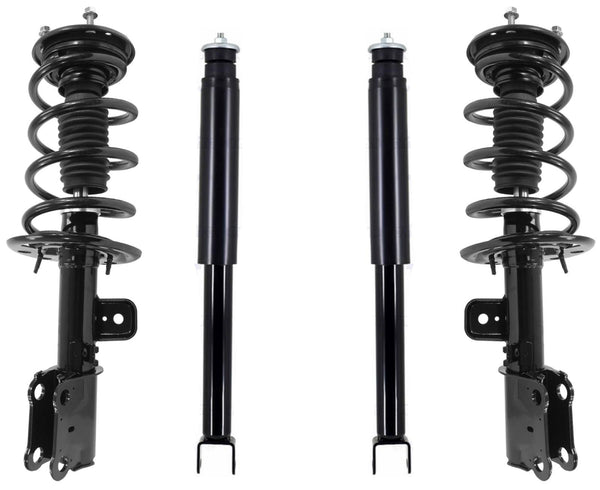 Front Complete Struts & Rear Shocks for Ford Police Interceptor Sedan 2013-2019