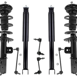 Front Struts Rear Shocks & Links For Ford Police Interceptor Sedan 2013-2019