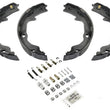 Zapatas de freno de emergencia con resortes para Jeep Compass 07-17
