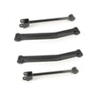 Fits 07-17 Wrangler (4) Front Upper & Lower Control Arm With Bushings 9976 9979