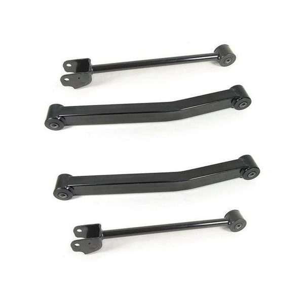 Fits 07-17 Wrangler (4) Front Upper & Lower Control Arm With Bushings 9976 9979