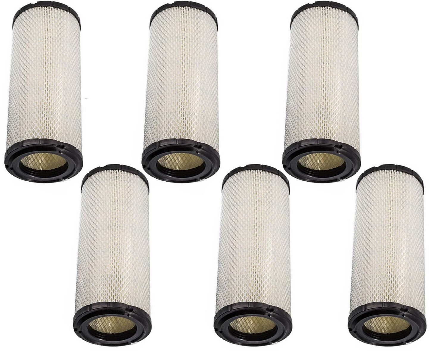 6 Pcs Engine Air Filter For Chevrolet Express 2500 3500 2017-2022 2.8L