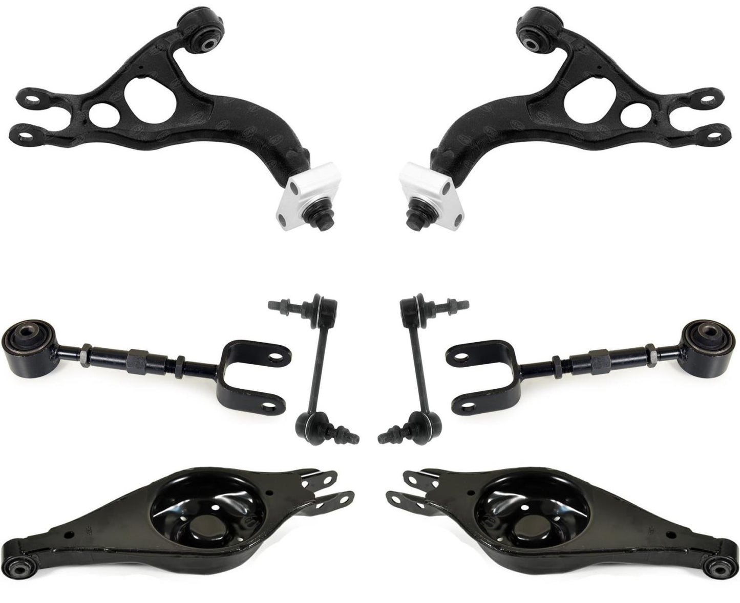Rear Upper Lower Lateral Control Arms & Links For Ford Explorer 2011-2019