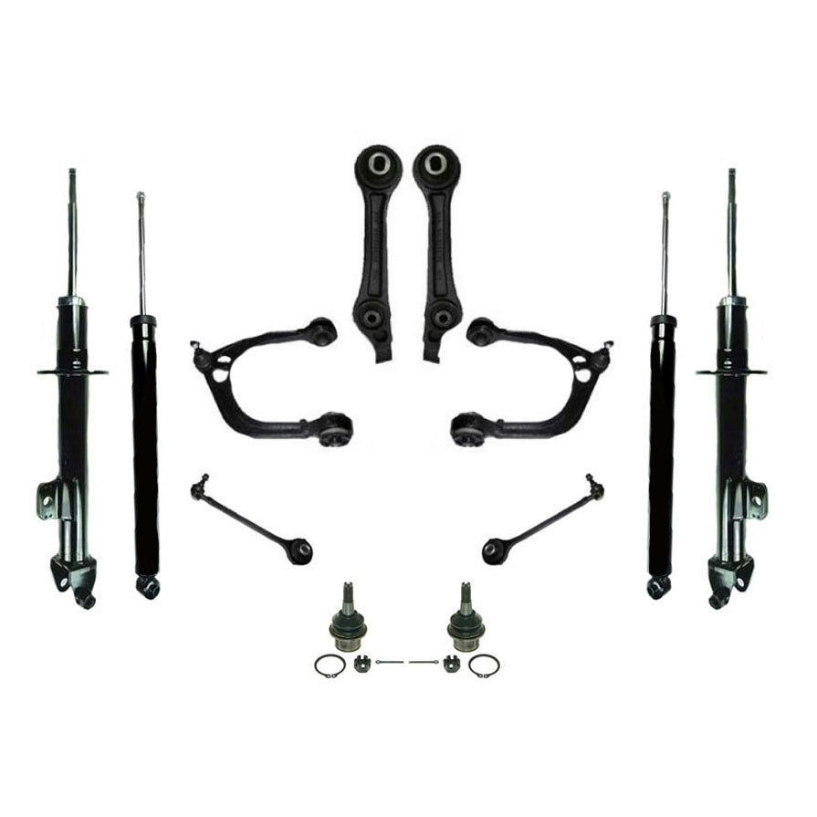 05-10 for Dodge Charger 300 Upper & Lower Control Arms Struts Shocks Ball Joints