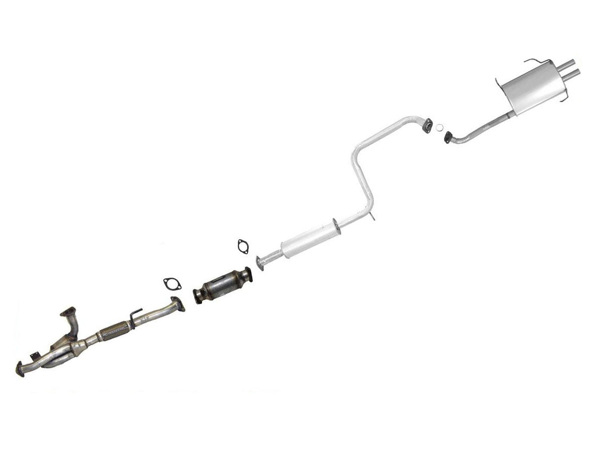 El sistema de escape convertidor se adapta a Nissan Maxima 04/99-01 California Emission