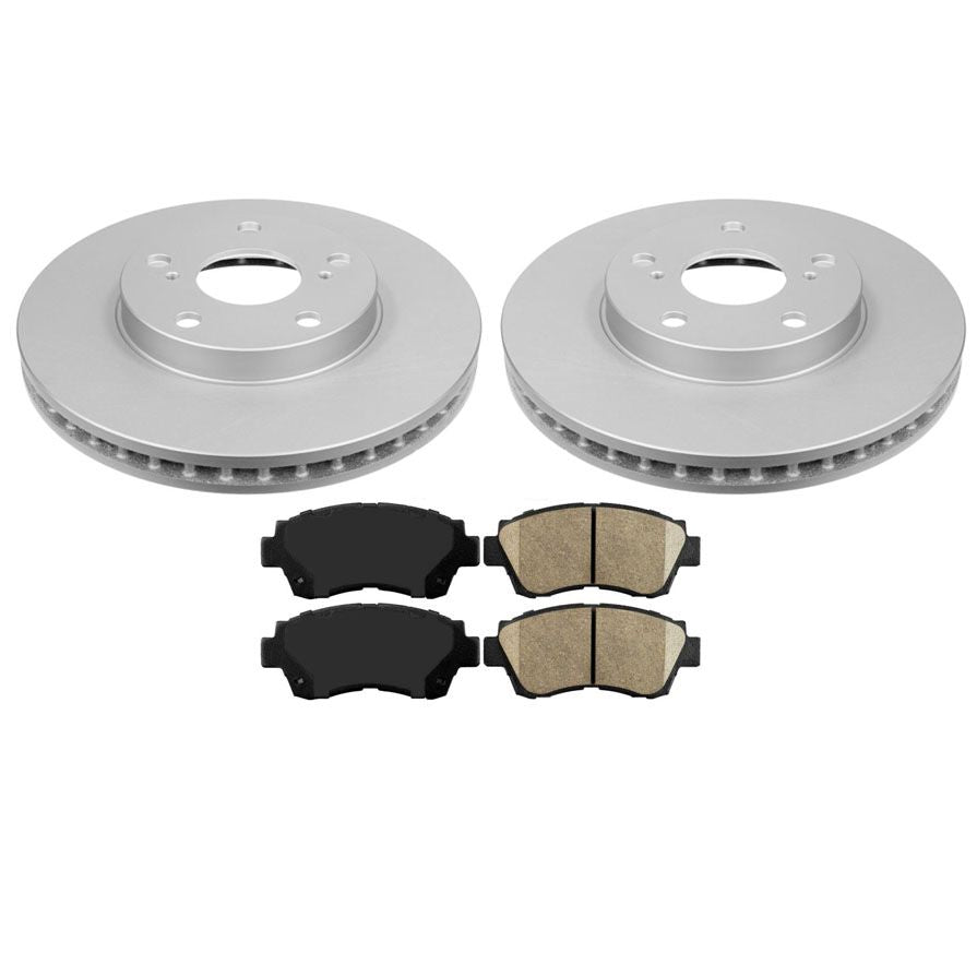 Se adapta a pastillas de cerámica de rotores de freno delantero Toyota Sienna 1998-2003.