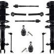 Front Complete Struts Lower Ball Joints Tie Rods & Links For Crosstrek 18-2020