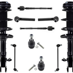 Front Complete Struts Lower Ball Joints Tie Rods & Links For Crosstrek 18-2020