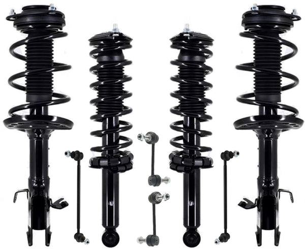 Front & Rear Complete Struts Assembly & Links For Subaru Crosstrek 2018-2020