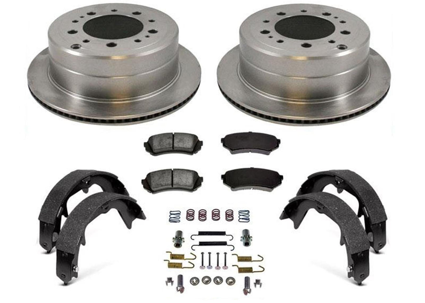 Nuevo Zapatas de pastillas de freno de rotores traseros para Toyota LandCruiser para Lexus LX470 98-07