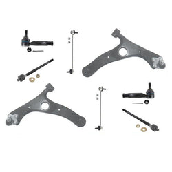 01-03 Rav4 2 y 4 brazos de control de puertas, rótulas, barras estabilizadoras y tirantes, kit de 8 piezas