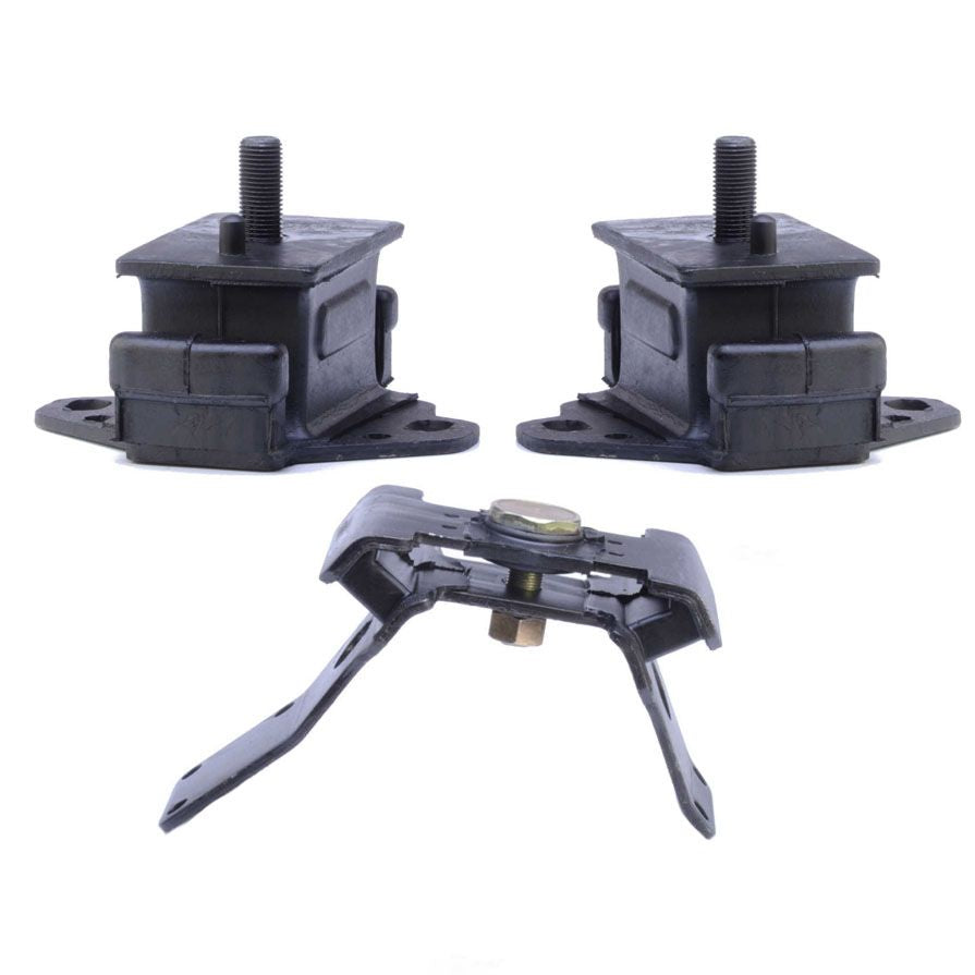 1984-1989 for Toyota 4Runner 2.4L Engine & Automatic Transmission Mounts 3pc Kit