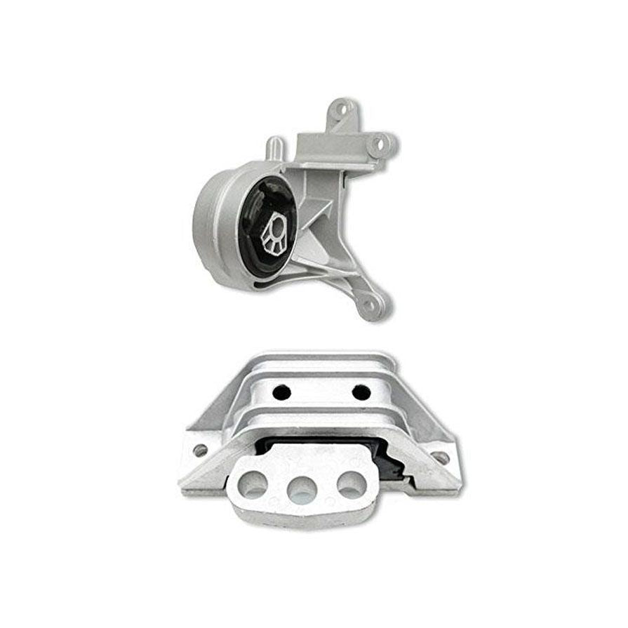 For GMC EQUINOX 05-09 TORRENT 06-09 Front Engine and Transmission Mounts 2pc Kit