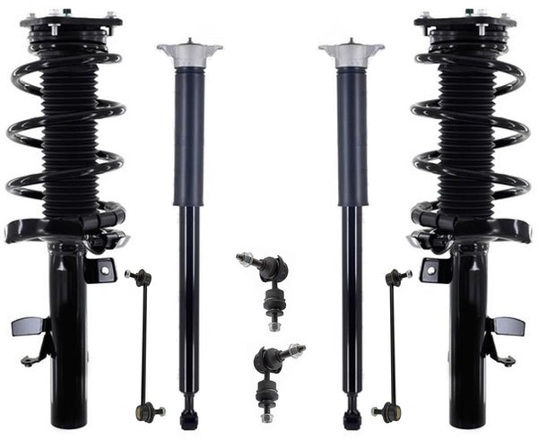 Front Struts Rear Complete Shocks & Links For Ford C-Max Energi SEL 2013-2017