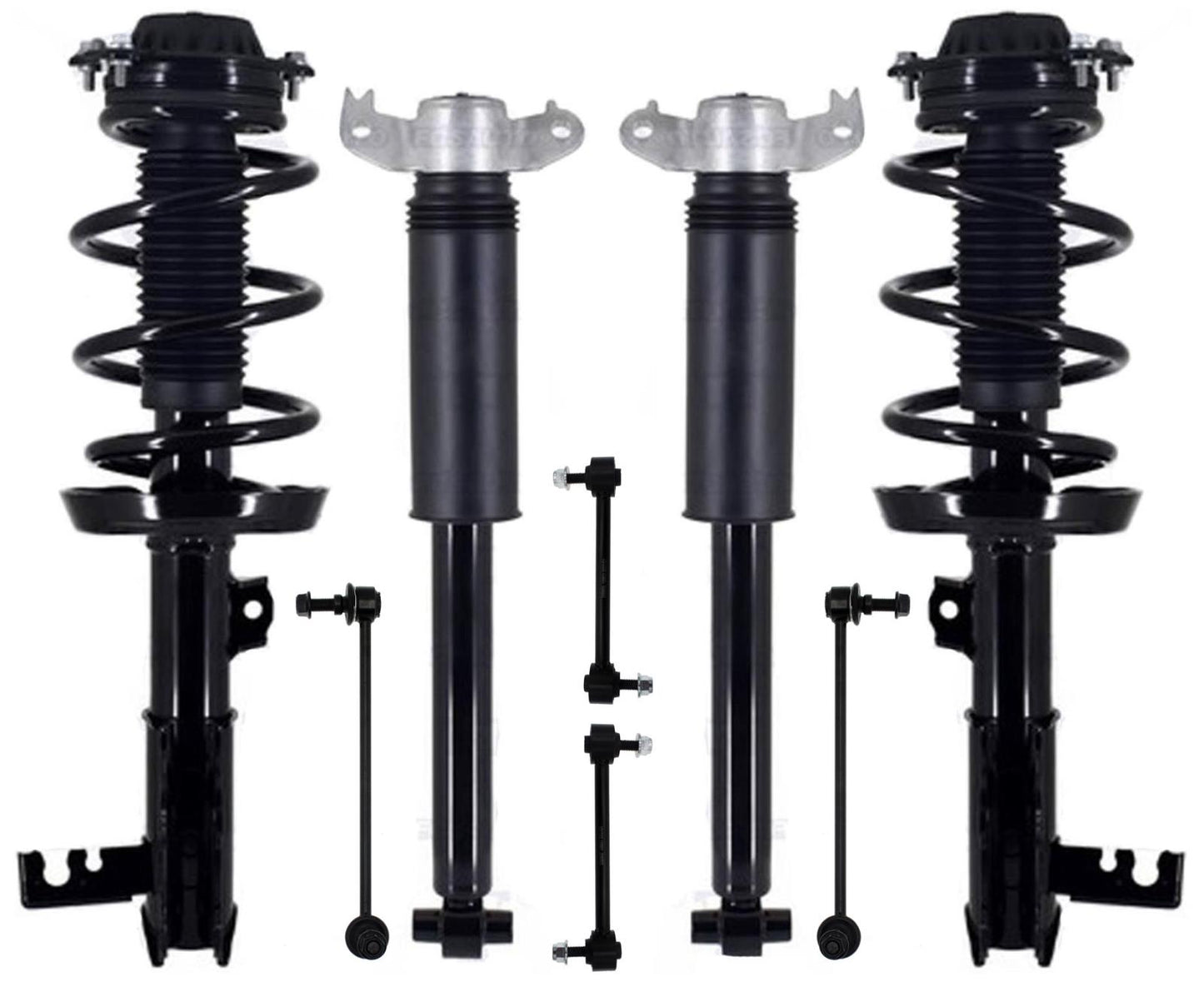 Front Struts Rear Complete Shocks & Links For Envision 2.5L 17-20 All Whel Drve