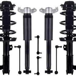 Front Struts Rear Complete Shocks & Links For Envision 2.5L 17-20 All Whel Drve
