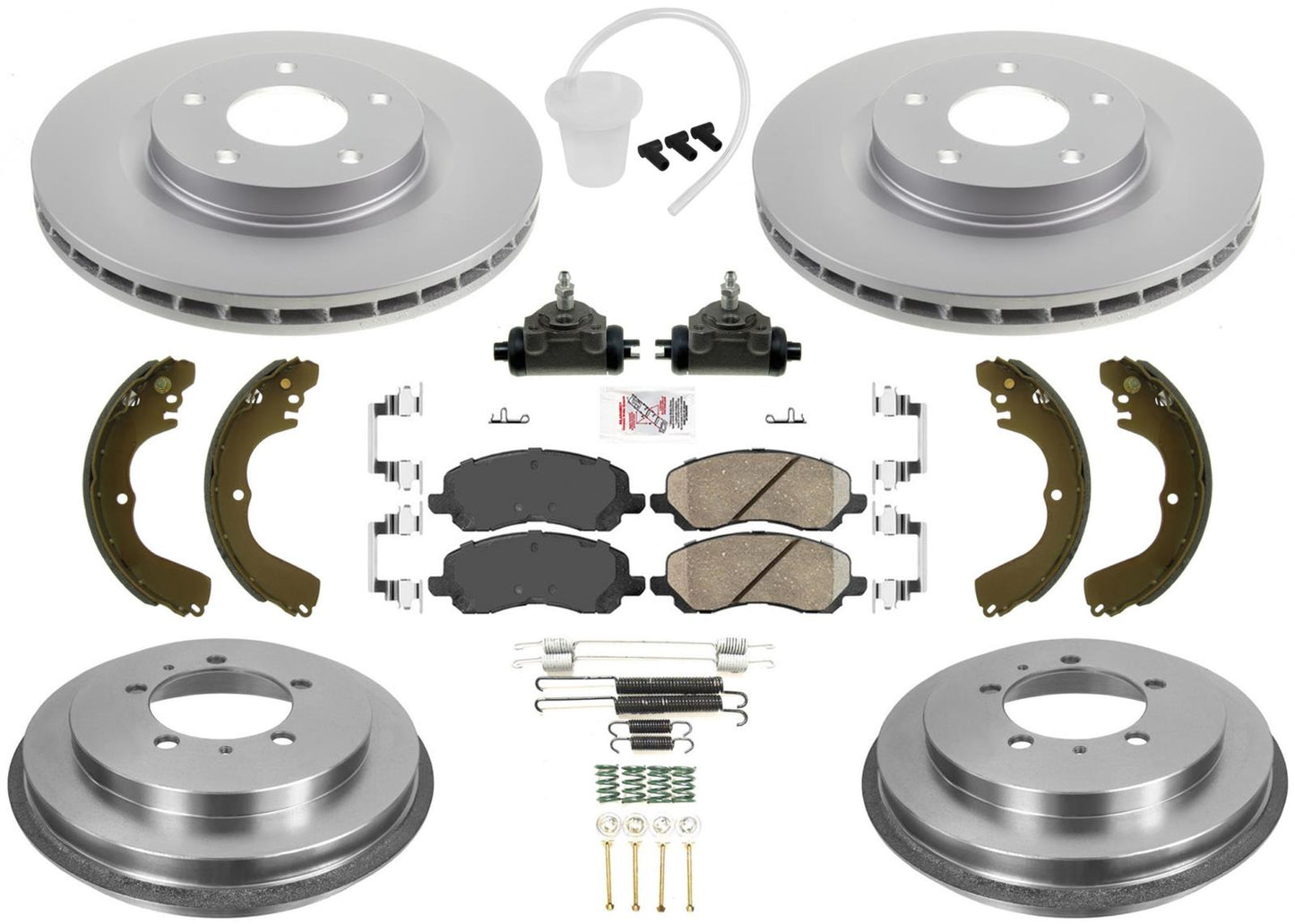Disc Brake Rotors Pads Brake Drums Brake Shoes For Mitsubishi Outlander 03-04