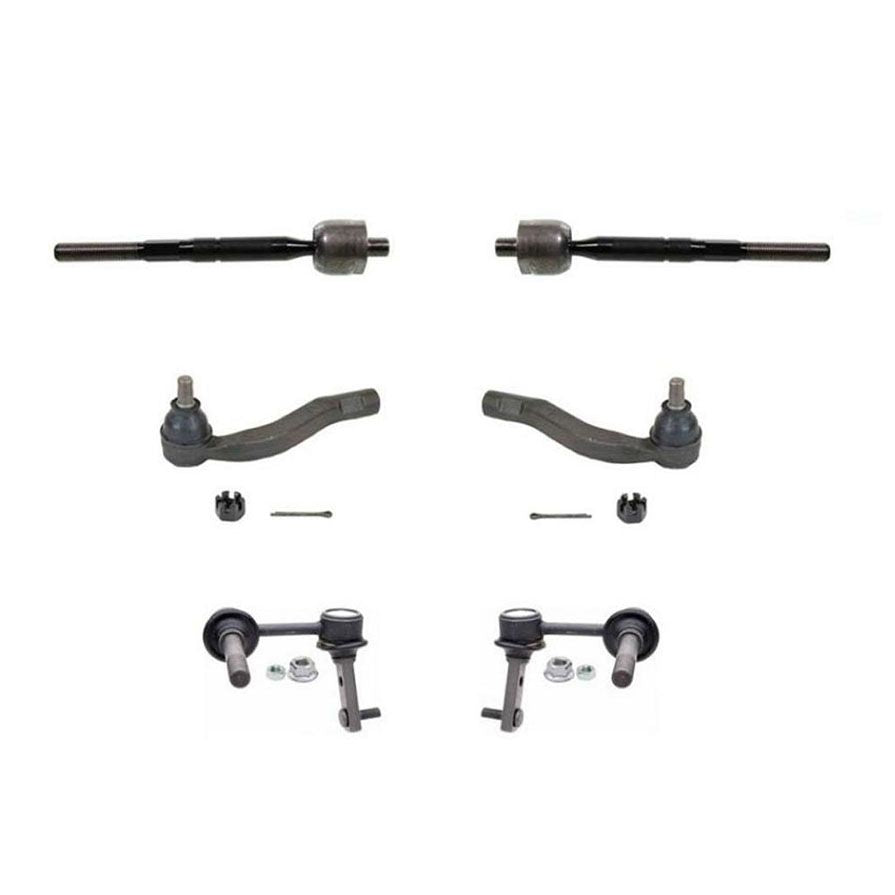 97-05 GS300 GS400 GS430 Suspension Kit Tie Rod Sway Bar 6Pc KIT