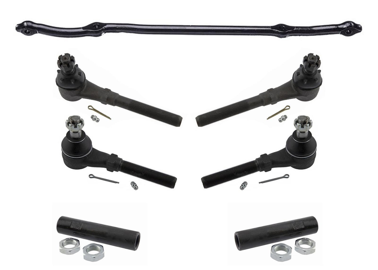 Center Link Drag Link Tie Rods for Ford F150 1997-2003 4x4 4 Wheel Drive