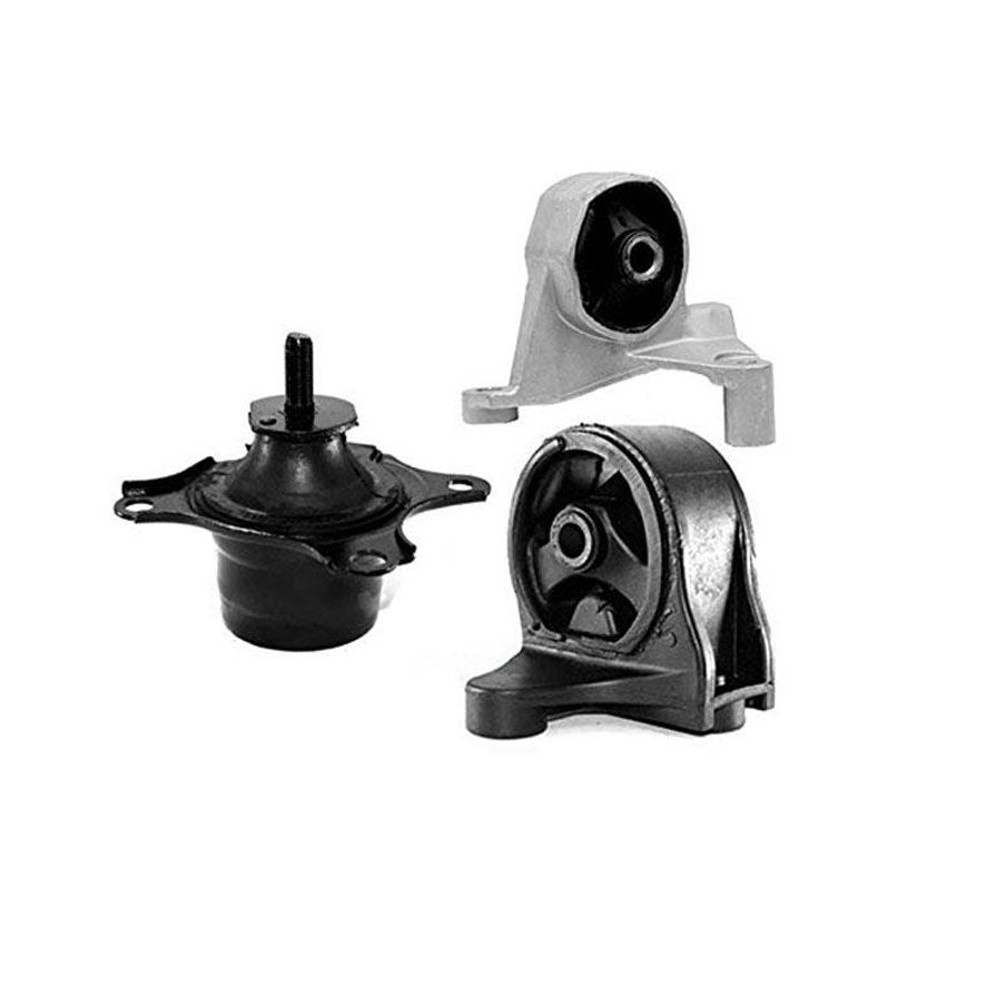 Soportes de motor de 3 piezas para Honda Civic 1.7L 01-05 con transmisión manual