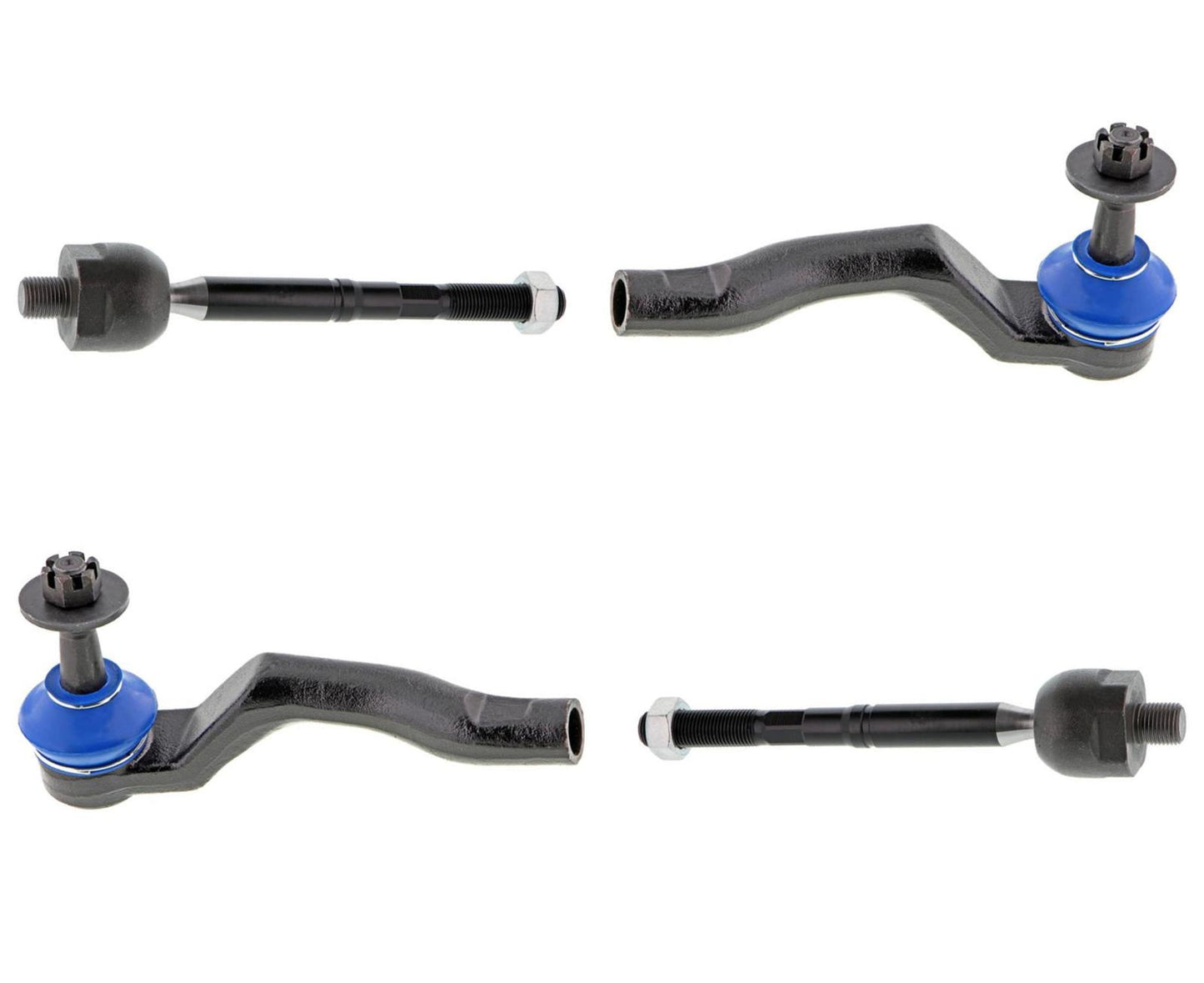 Mevotech Front Inner & Outer Tie Rods For Lexus LS460 2009-2017 All Wheel Drive