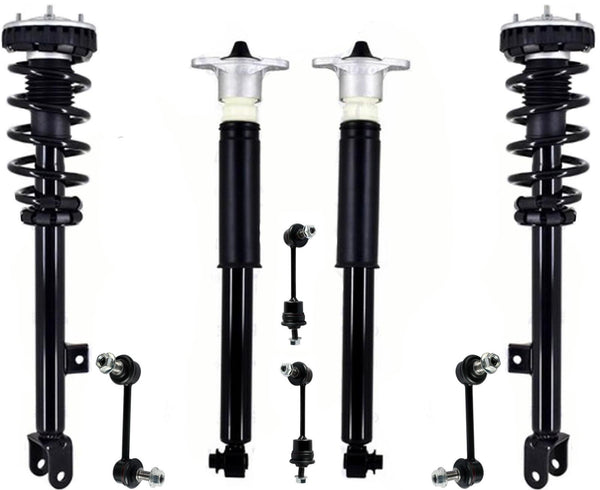 Front Complete Struts Rear Shocks & Sway Bar Links For Hyundai Genesis 09-2014
